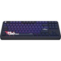 Клавиатура Red Square Alumix TKL Classic Kitsune (черный, g3ms Aquamarine)