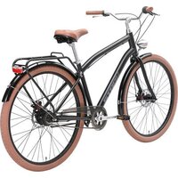Велосипед Stark Comfort Man 28 D 8 speed р.16 HQ-0017938 2025 (черный матовый/темно-серый)