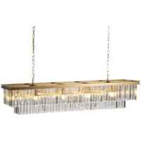 Подвесная люстра LOFT IT Prism Clear 10019/1200R Gold