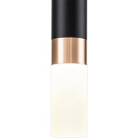 Люстра средней высоты Escada 10217/1 LED (черный/золото)