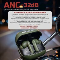 Наушники Venso VT-711 ANC (зеленый)