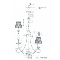 Подвесная люстра Lightstar RICCIO 705032