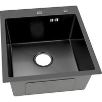 Кухонная мойка ARFEKA ECO AR 450*500 BLACK PVD NANO