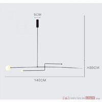 Подвесная люстра ImperiumLoft Lines-06 140821-26