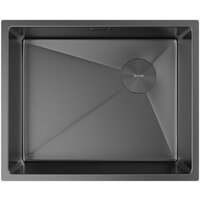 Кухонная мойка ZorG Zerox 54 U / IF Side SF PVD Gunblack