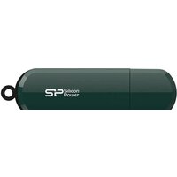 USB Flash Silicon-Power LuxMini 320 32GB (темно-зеленый)