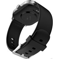 Умные часы Amazfit Pop 3S (серебристый, с силиконовым ремешком)