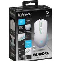 Игровая мышь Defender Pandora GM-502 (белый)
