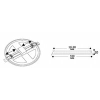 Точечный светильник Arte Lamp Mesura A7971PL-1WH