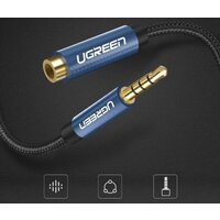 Кабель Ugreen AV118 40674 3.5 мм - 3.5 мм (1.5 м, черный)