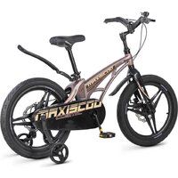 Детский велосипед Maxiscoo Cosmic Deluxe 18 2026 MSC-C1855D (бронзовый матовый)