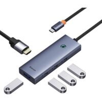 Док-станция Baseus Flite Series 4-Port USB-C Hub B00052809813-00