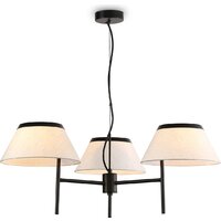 Подвесная люстра Ambrella LH72451/3 BK/WH (черный/белый)