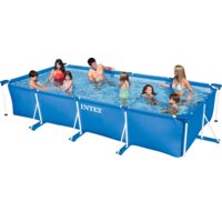 Каркасный бассейн Intex Rectangular Frame 450x220x84 (58982/28273)