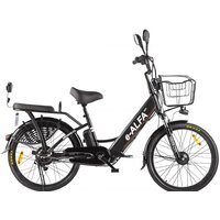Электровелосипед Eltreco Green City E-Alfa New (черный)