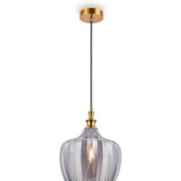 Подвесная люстра Ambrella light TR3533 SB/SM (бронза/дымчатый)