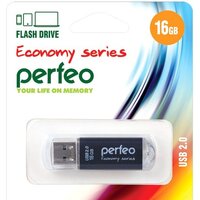 USB Flash Perfeo E01 16GB (черный)