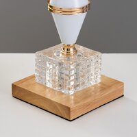 Торшер Risalux Шанта 9809304 (белый/золото)