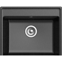 Кухонная мойка GranFest GF-V-580 (черный)