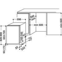 Встраиваемая посудомоечная машина Whirlpool WIC 3C26 F