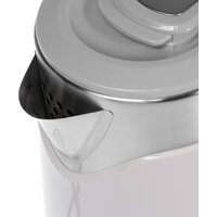 Электрический чайник HomeStar HS-1019 (стальной/розовый)