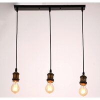 Подвесная люстра BayerLux 40390/3 4964571 (черный/бронза)