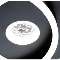 Припотолочная люстра Escada 10234/1LED (черный/белый)