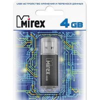USB Flash Mirex UNIT BLACK 4GB (13600-FMUUND04)