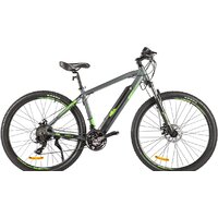 Электровелосипед Eltreco Ultra Max 2022 (серый/зеленый)