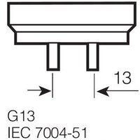 Люминесцентная лампа Osram L G13 18 Вт 4000 К