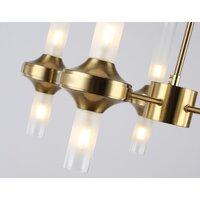 Подвесная люстра Ambrella light LH55358/10 BS/CL (латунь/прозрачный)