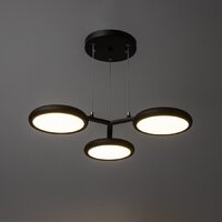Подвесная люстра BayerLux Алис 10059024 (черный)