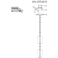 Подвесная люстра Aployt APL.070.06.10