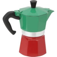 Гейзерная кофеварка Bialetti Moka Express Tricolor (3 порции)