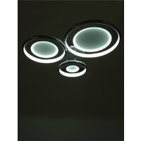 Люстра средней высоты BayerLux Karin 10553523 (хром)