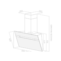 Кухонная вытяжка Elica Stripe BL/A/90/LX (PRF0100991)