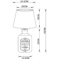 Настольная лампа Arte Lamp Isola A4272LT-1GY