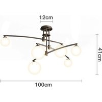 Подвесная люстра DeLight Collection 8119P/6 (black)
