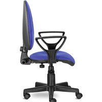 Офисное кресло Brabix Prestige Ergo MG-311 (ткань, черный/синий)
