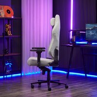 Игровое (геймерское) кресло Evolution TITAN Fabric (серый)