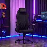 Игровое (геймерское) кресло Evolution TITAN Fabric (черный)