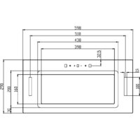 Кухонная вытяжка Schtoff HGT 60 (черный)