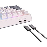 Клавиатура Royal Kludge RK-H81 RGB White Night (RK Blue)