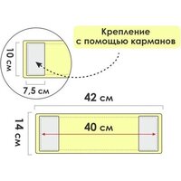 Моп (тряпка) Perfecto Linea Solid 44-532023