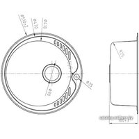 Кухонная мойка IDDIS Suno SUN51S0i77