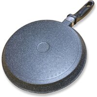 Блинная сковорода TimA Галактика Индукция Д220 ГЛИ-122Б (черный/мраморная крошка)