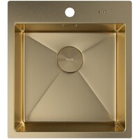 Кухонная мойка ZorG Zerox 46 IF PVD Gold