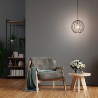 Подвесная люстра Escada 10176/1S (черный/латунь)