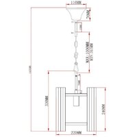 Подвесная люстра Moderli Monte V10775-1P