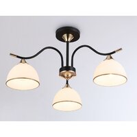 Люстра средней высоты Ambrella light Traditional TR3161/3 BK/FGD